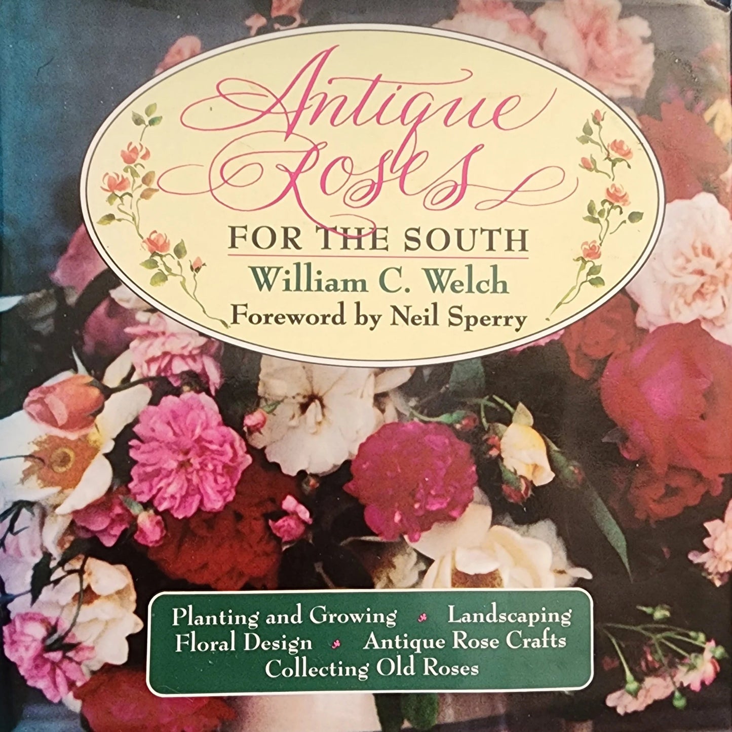 Antique Roses for the South by PhD Welch, William C, Dr.: Used Good (Hardcover) 1990 - Timeless Treasures Emporium1