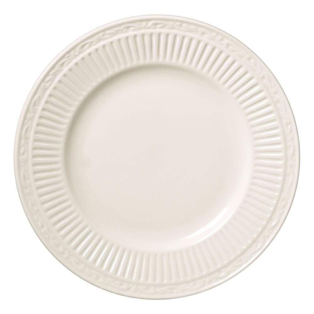 Bone White Countryside Dinner Plates 11 1/8" by MIKASA - Set of Two (New) - Timeless Treasures Emporium1