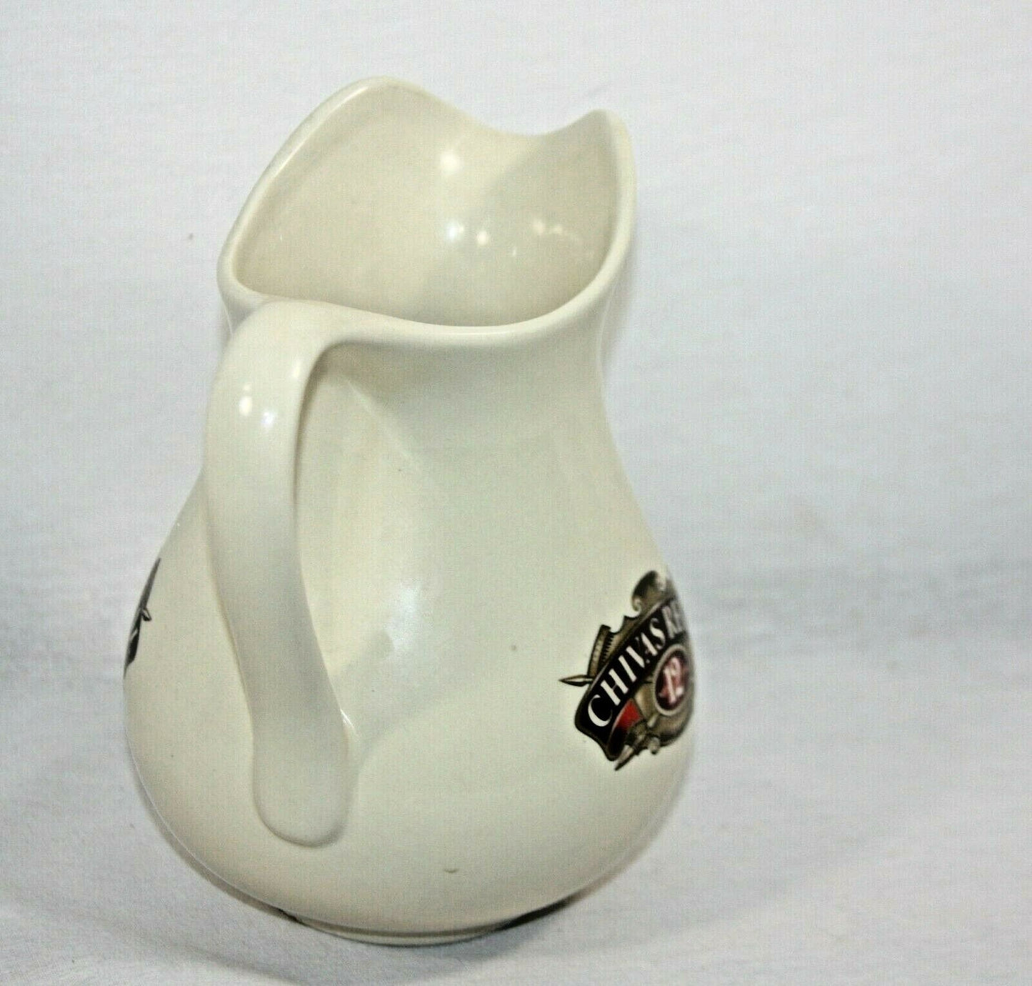 Chivas Regal Ceramic Pitcher Aged 12 Years Logo - Timeless Treasures Emporium1