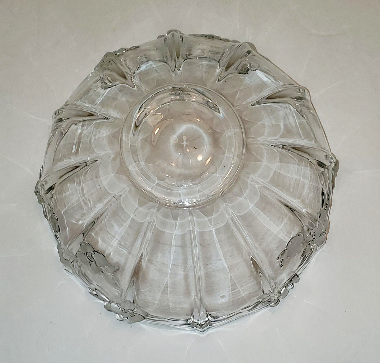 Mikasa Carmen 8.75"D x 4.25"H Crystal Centerpiece Bowl - Timeless Treasures Emporium1