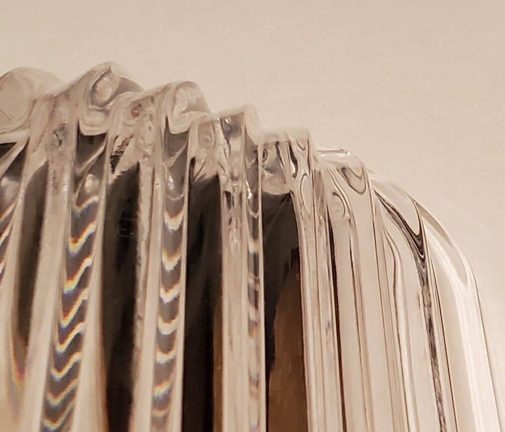 Heavy Mikasa Lead Crystal Bowl 13"W x 13"L x 4"H - Timeless Treasures Emporium1