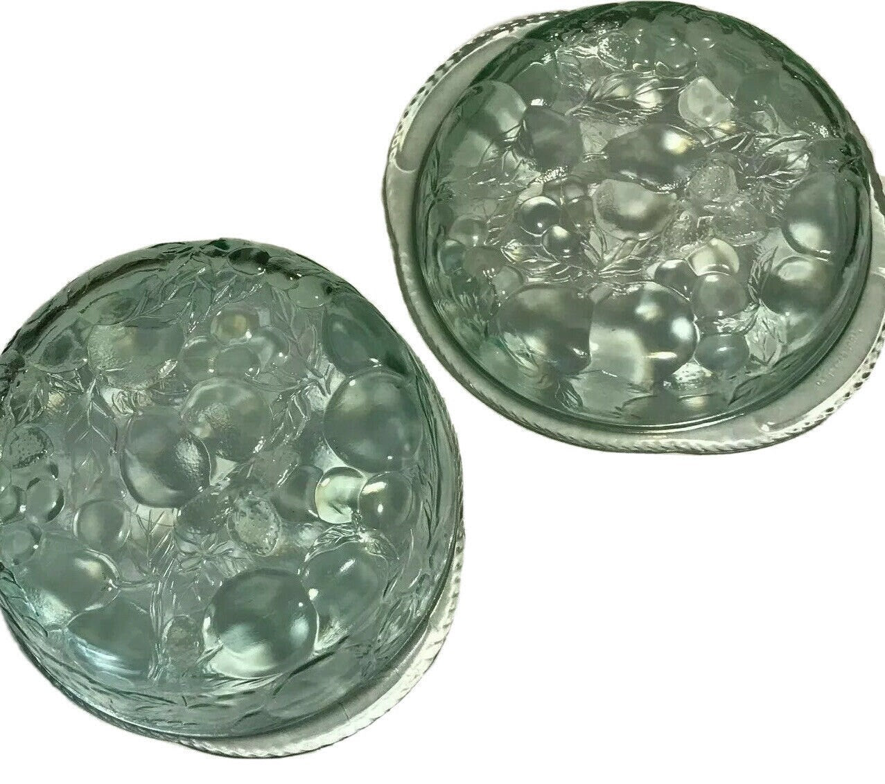Libbey 3-Qt Orchard Fruit Green Casserole with Pie Plate with Lid - Timeless Treasures Emporium1