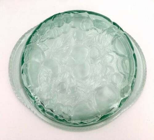 Libbey 3-Qt Orchard Fruit Green Casserole with Pie Plate with Lid - Timeless Treasures Emporium1