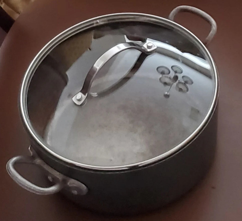 Vintage Magnalite Professional GHC 5 Qt./4.5 Liter Anodized Aluminum Stock Pot