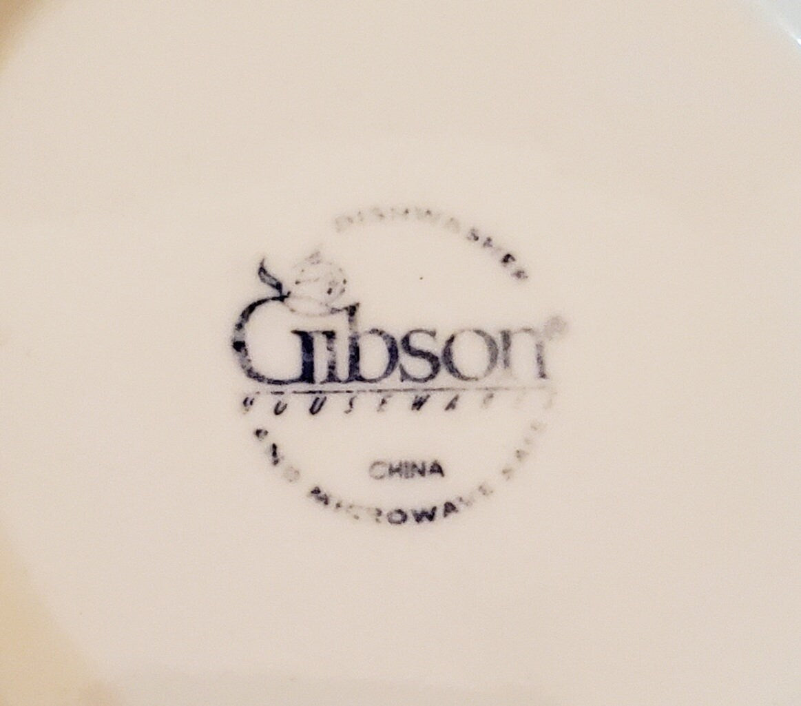 Soup Bowl by Gibson Designs Embossed FRUIT ~ 8" - Timeless Treasures Emporium1