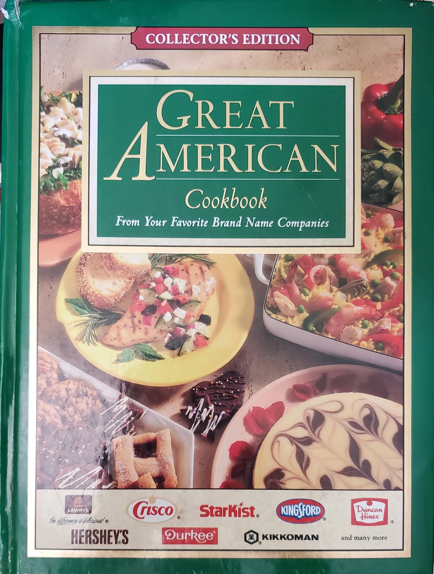 Great American Brand Name Cookbook (Collector's Edition, 1994) - Hardcover, 608 pages - Timeless Treasures Emporium1