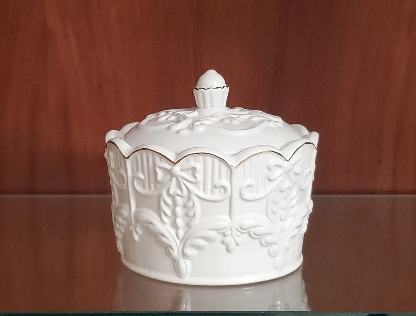 Formalities By Baum Bros Vintage Canister With Lid Multi-Purpose Dish - Timeless Treasures Emporium1