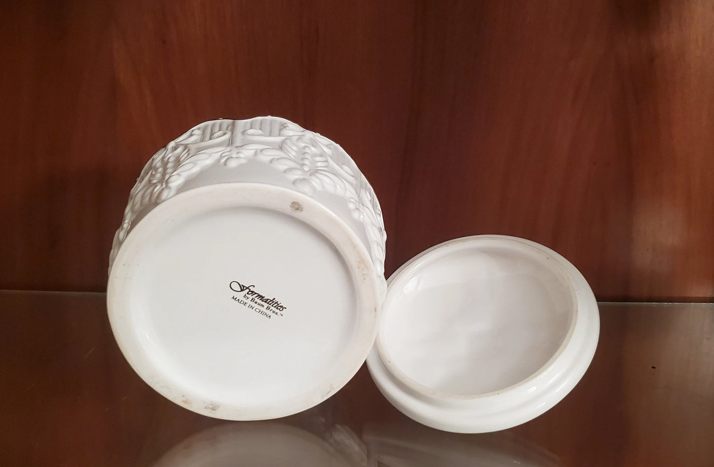 Formalities By Baum Bros Vintage Canister With Lid Multi-Purpose Dish - Timeless Treasures Emporium1