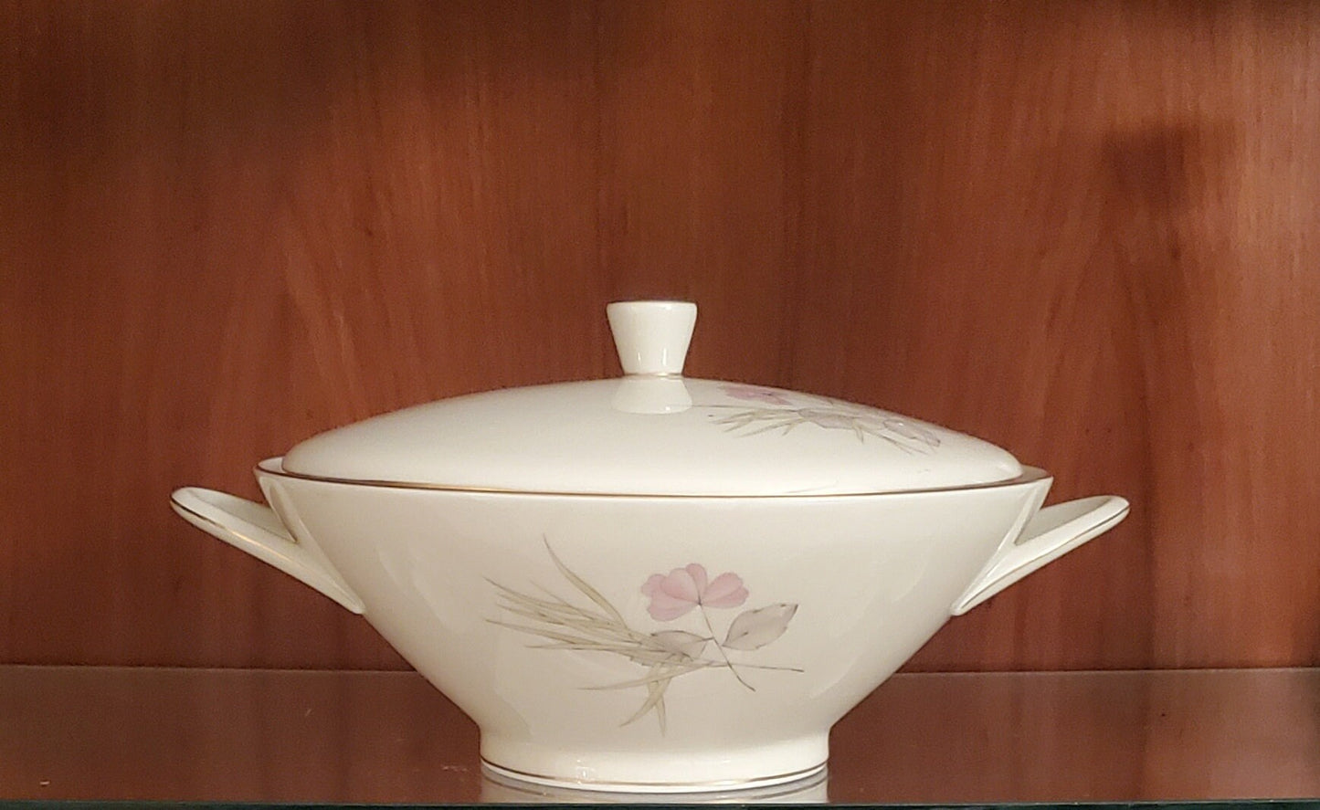 Vintage Rosenthal COVERED SERVING BOWL Pariser Fruhling Bettina Vegetable Serving Bowl with Lid 9" - Timeless Treasures Emporium1
