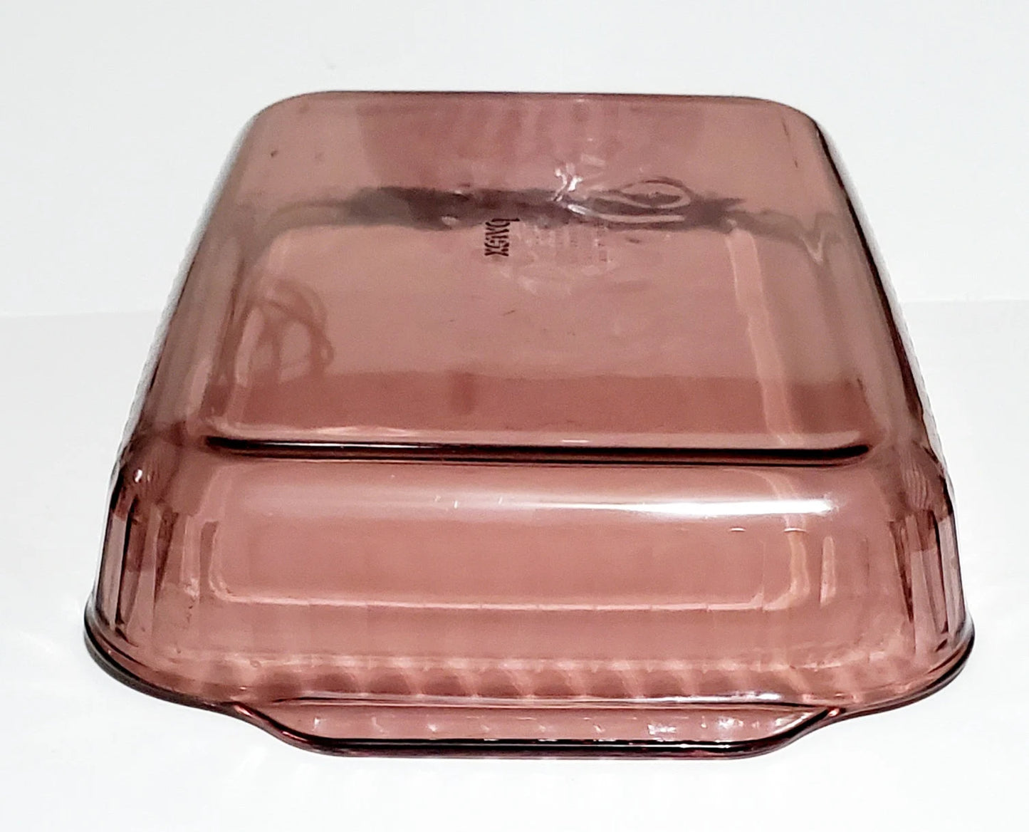 Vintage Pyrex Amethyst / Cranberry 3 Quart Baking Pan Dish 3 QT 233-S Rectangle 13 x 9 x 2 Made In USA - Timeless Treasures Emporium1