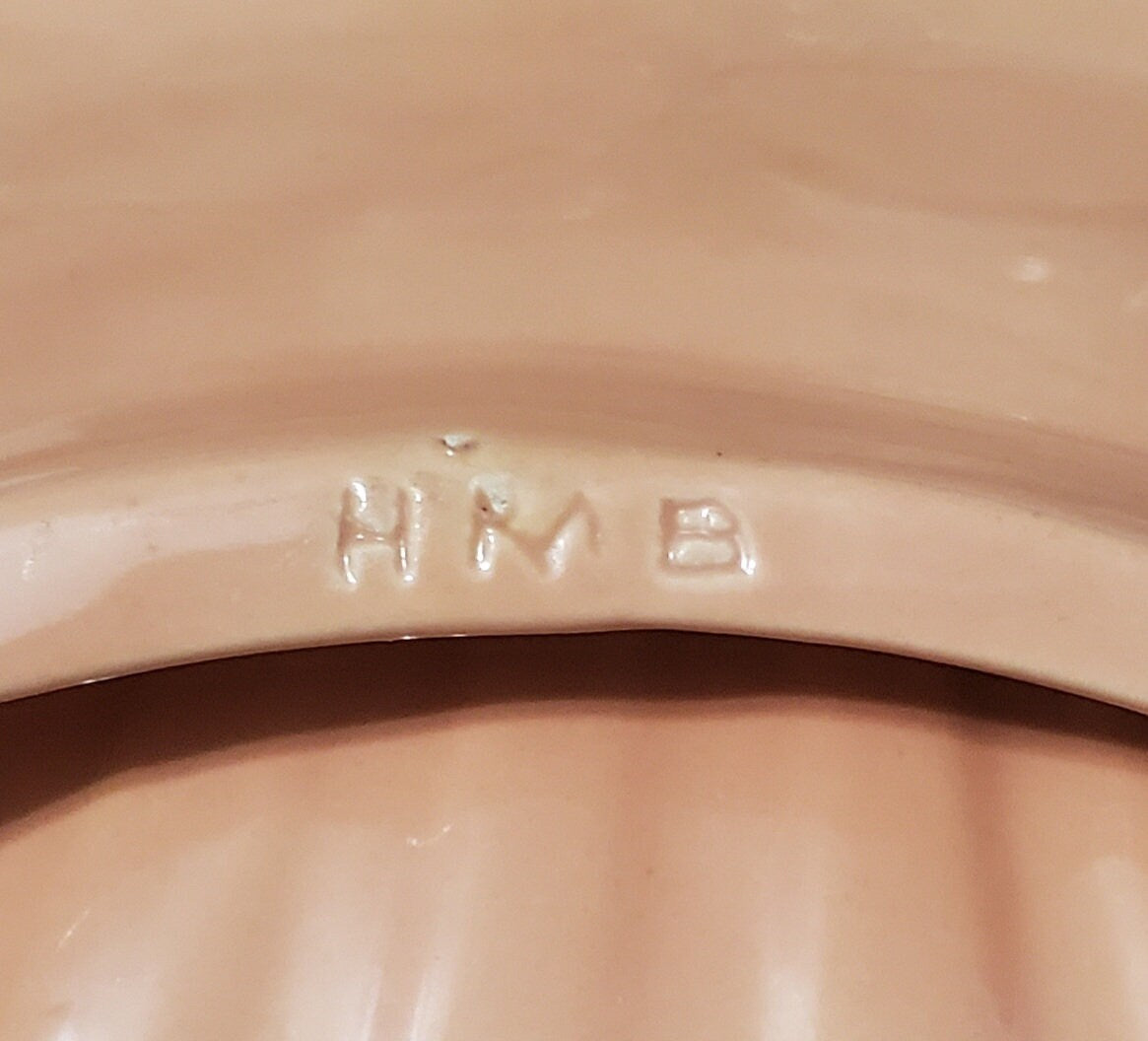 Handmade Vintage Ceramic Clam Shell Chip & Dip Serving Set - Timeless Treasures Emporium1