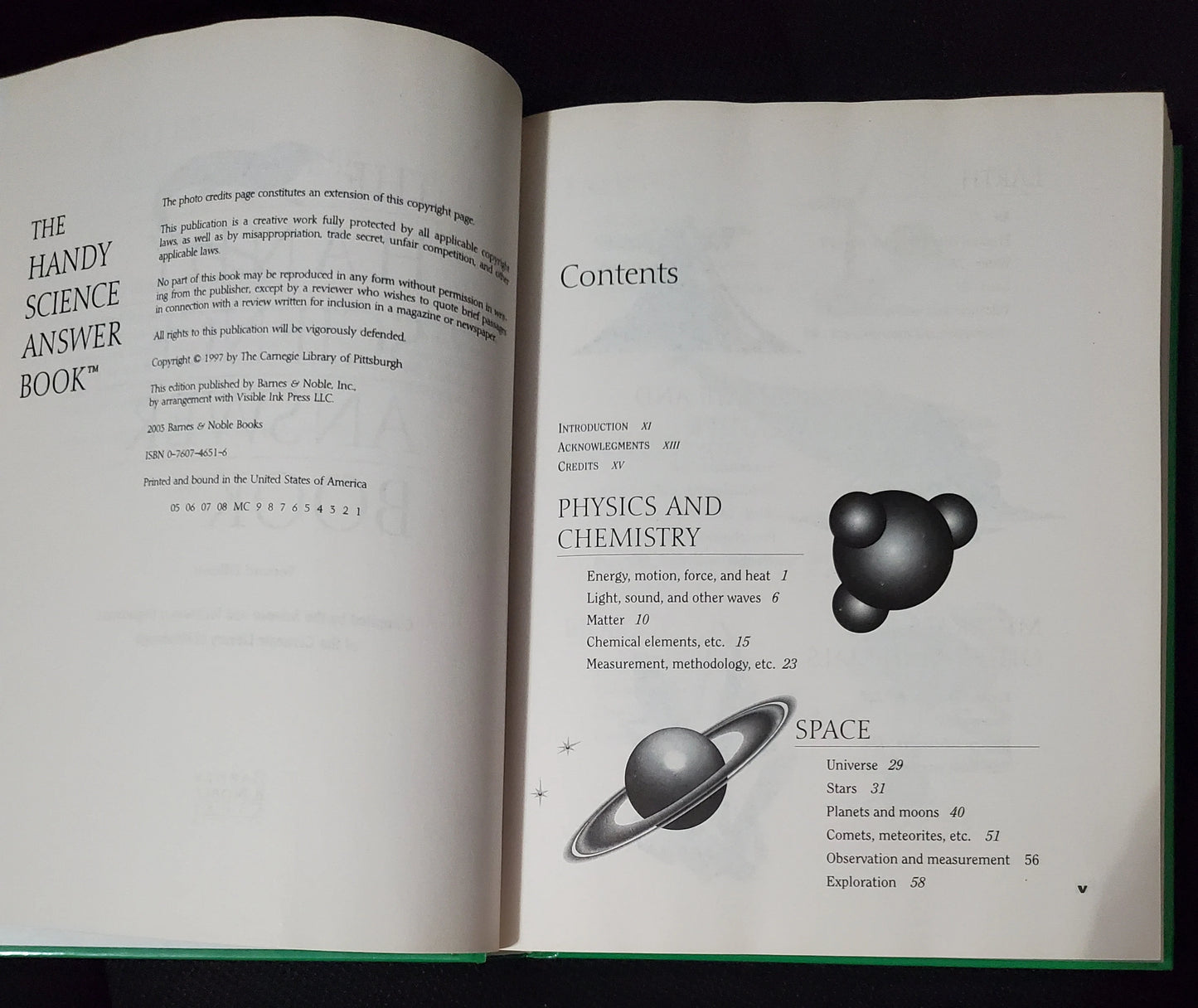The Handy Science Answer Book - Timeless Treasures Emporium1