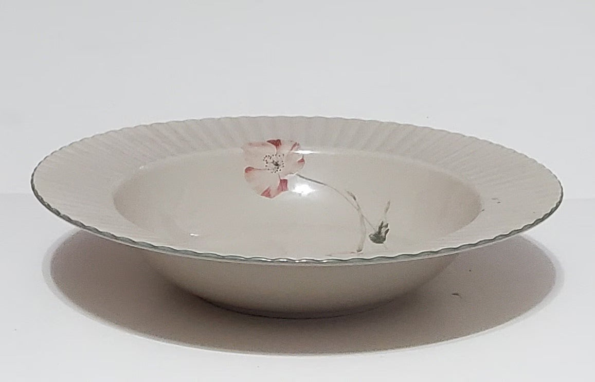 Replacement Mikasa Pink Poppy Classic Elegance Rimmed Round FL - 752 Vegetable/Serving Bowl ~ 11" - Timeless Treasures Emporium1