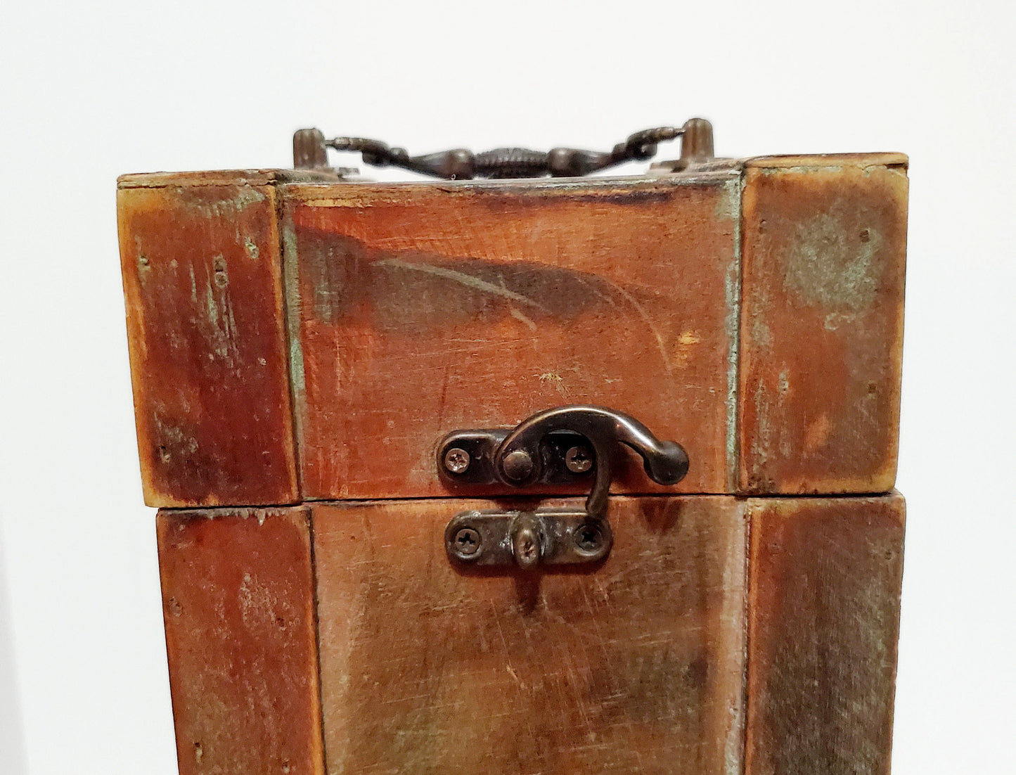 Decorative Distressed/Rustic Old World Wooden Lighthouse Treasure Chest Wine Box - Timeless Treasures Emporium1