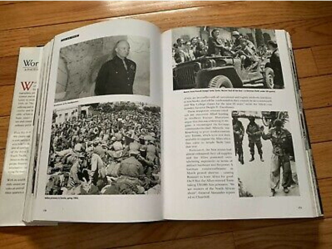 World War II: A Photographic History - Hardcover - Timeless Treasures Emporium1