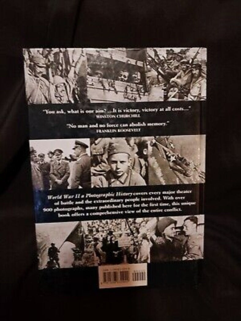 World War II: A Photographic History - Hardcover - Timeless Treasures Emporium1
