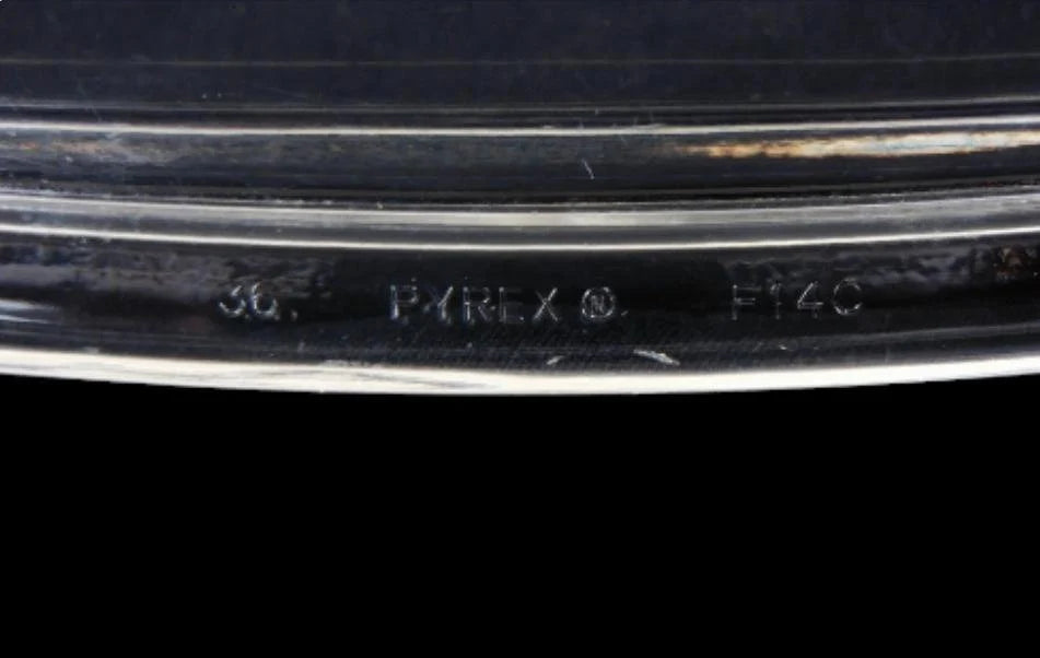 PYREX Clear Smooth F-14-C Large Glass Oval Dome / Lid / Cover ONLY for Casserole Dish Replacement ~ 12.5" x 9.75"
