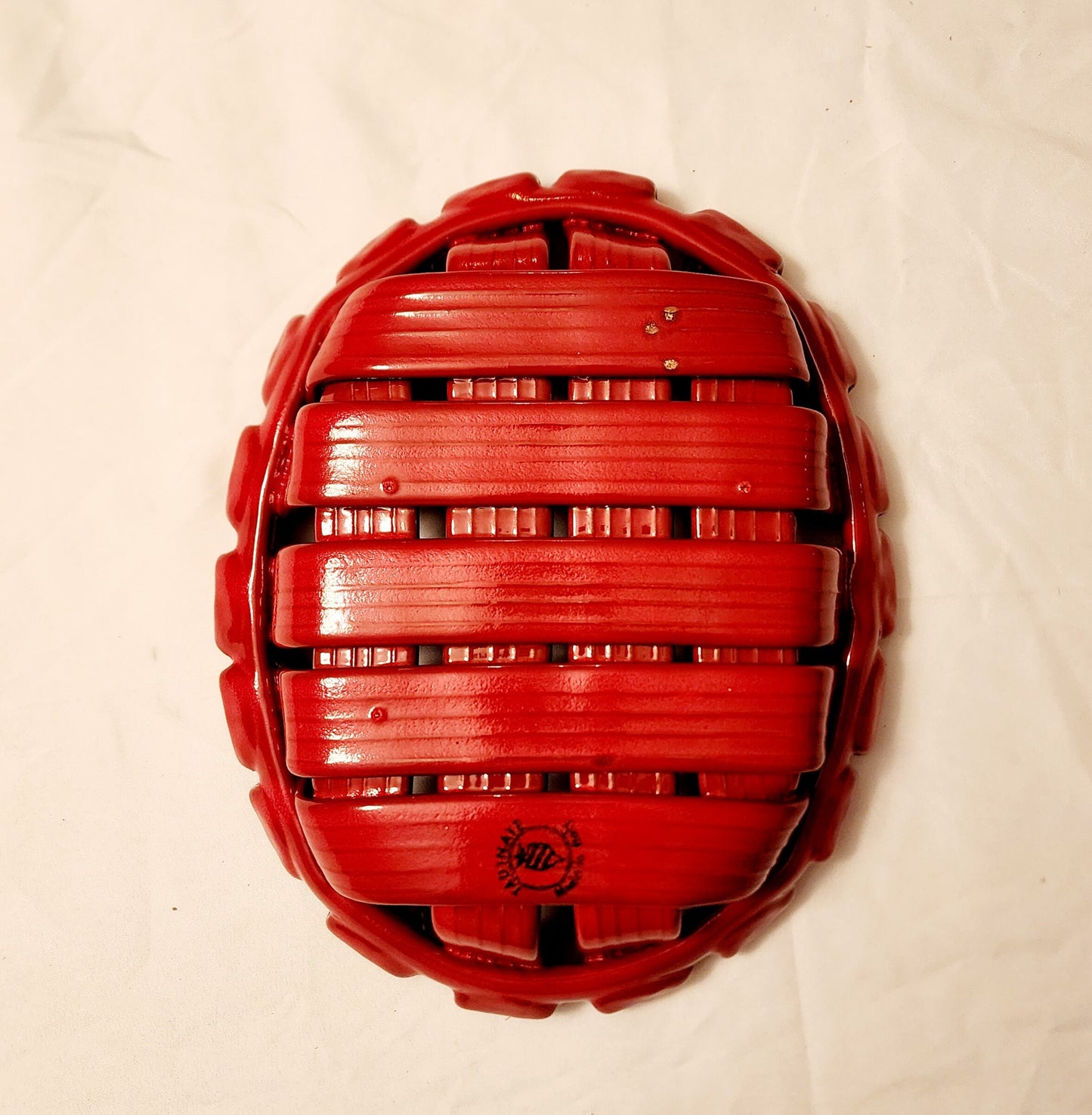 Vintage Heavy Red Decorative Tadinate Italy Ceramic Bread/Fruit Basket Pottery Bowl 11L x 8.75”W Red Glazed Woven Design - Timeless Treasures Emporium1