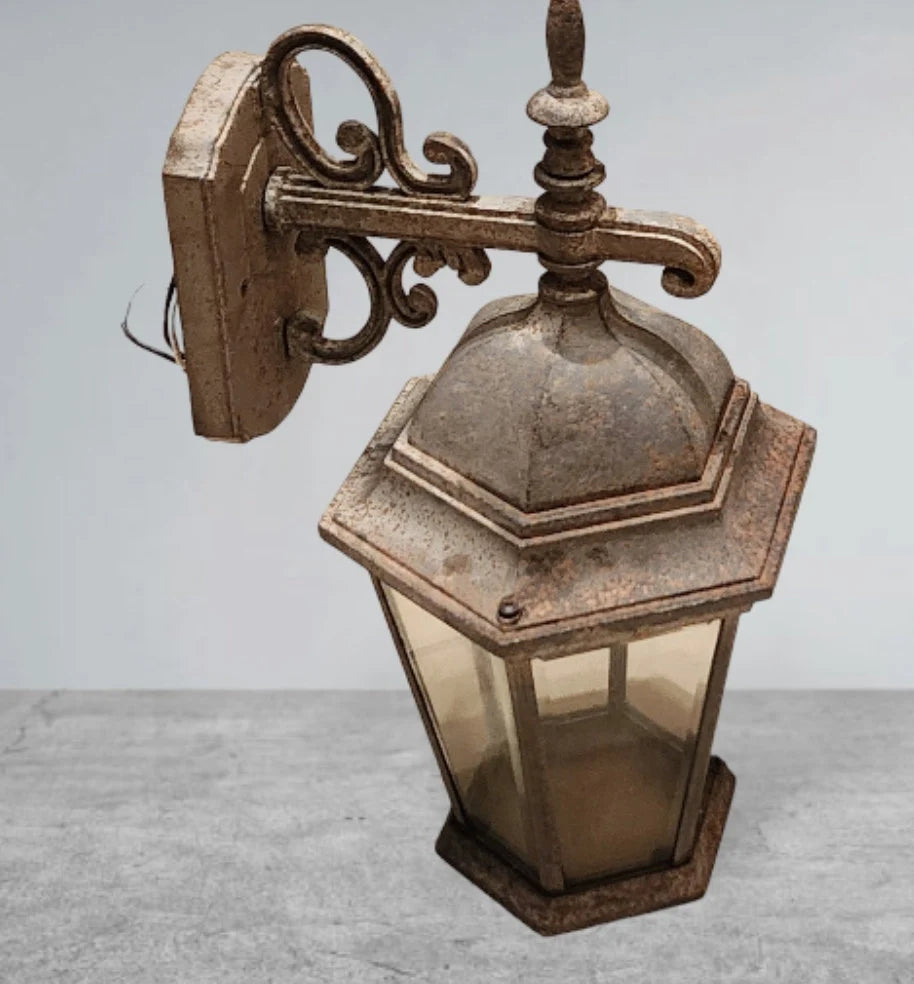 MAXTED One Light Outdoor Wall Light Waterproof Garden Outdoor Garden Balcony Sconce Lamp European Outdoor Villa Aisle Lights ~ Earth Tone - Timeless Treasures Emporium1