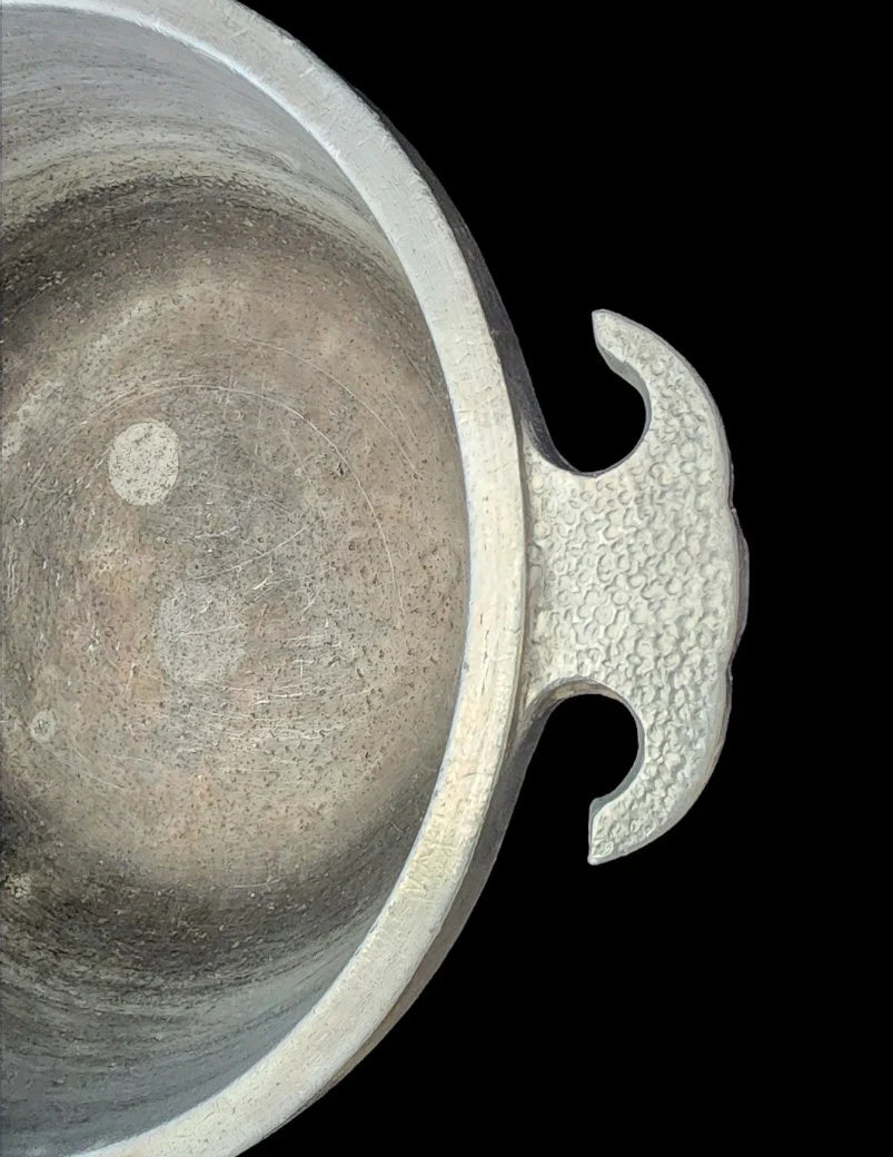 Vintage Guardian Service Cookware Hammered Round Aluminum Saucepan / Pot 7" w/o Lid Dx 2 1/2" H - Timeless Treasures Emporium1