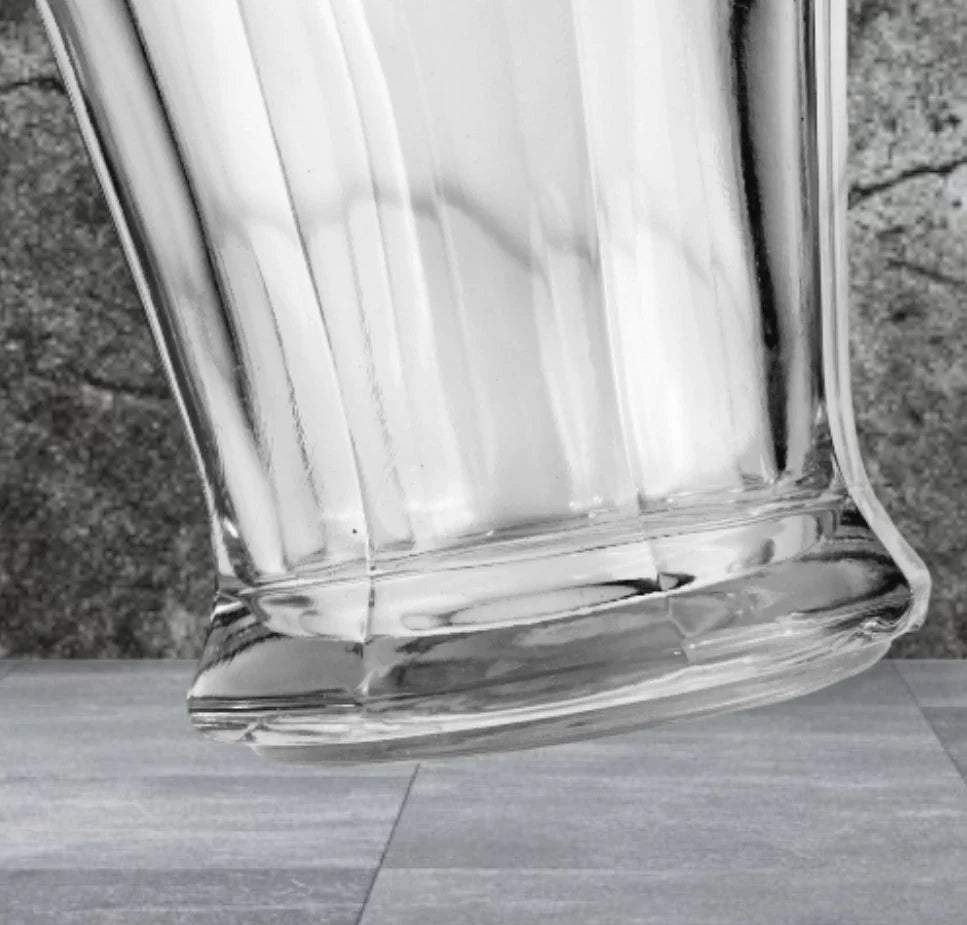 Vintage Heavy Clear Glass Antique Apothecary Jar with Lid - Vintage Drug Store Jar - Wedding Candy Table Display Decoration Home Decor - Timeless Treasures Emporium1