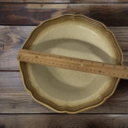 Mikasa Whole Wheat Cream Center Soup/Cereal Bowls 8-1/2" Tan & Brown Stoneware E8000 ~ Set of Two (2) - Timeless Treasures Emporium1