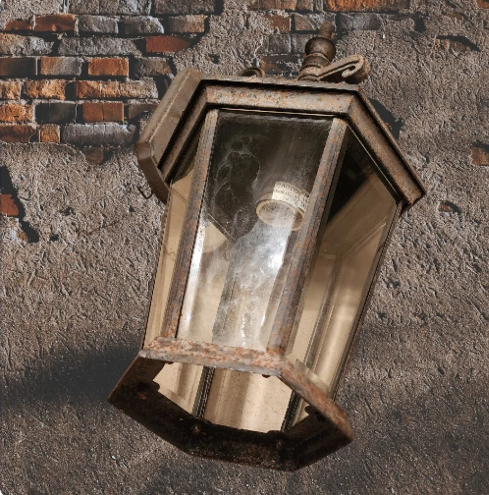 MAXTED One Light Outdoor Wall Light Waterproof Garden Outdoor Garden Balcony Sconce Lamp European Outdoor Villa Aisle Lights ~ Earth Tone - Timeless Treasures Emporium1