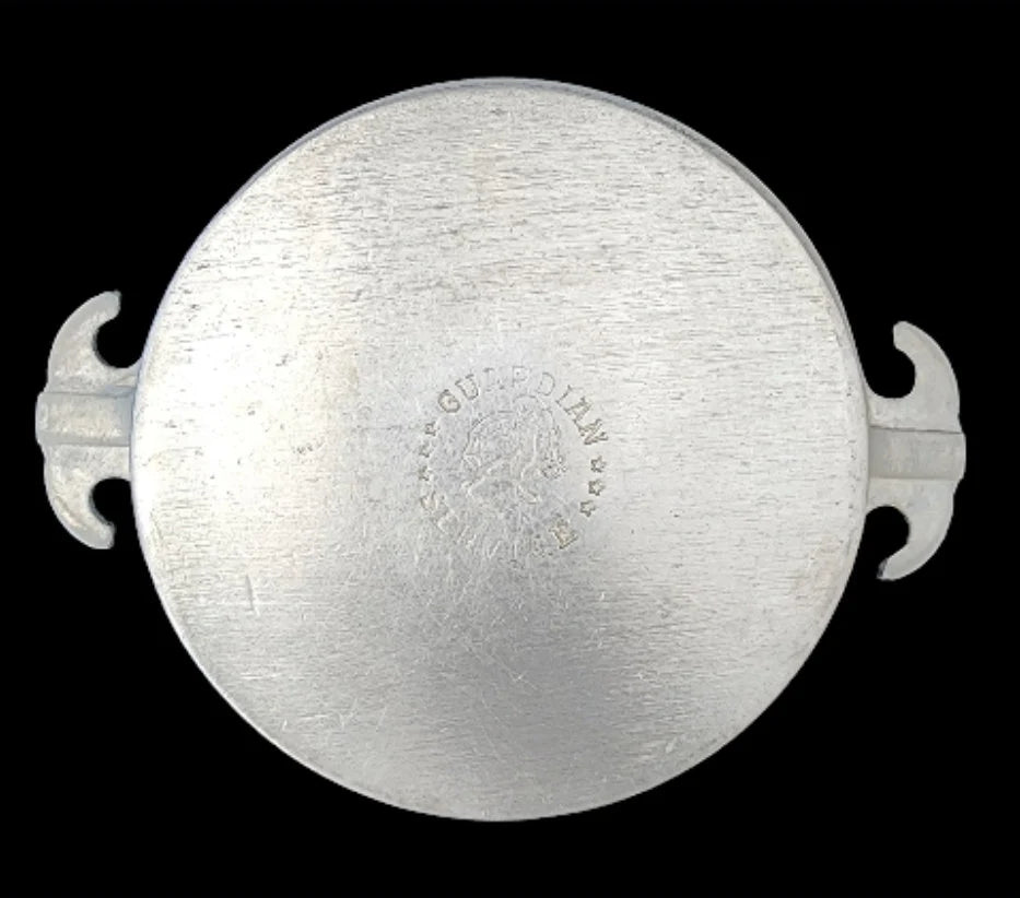 Vintage Guardian Service Cookware Hammered Round Aluminum Saucepan / Pot 7" w/o Lid Dx 2 1/2" H - Timeless Treasures Emporium1