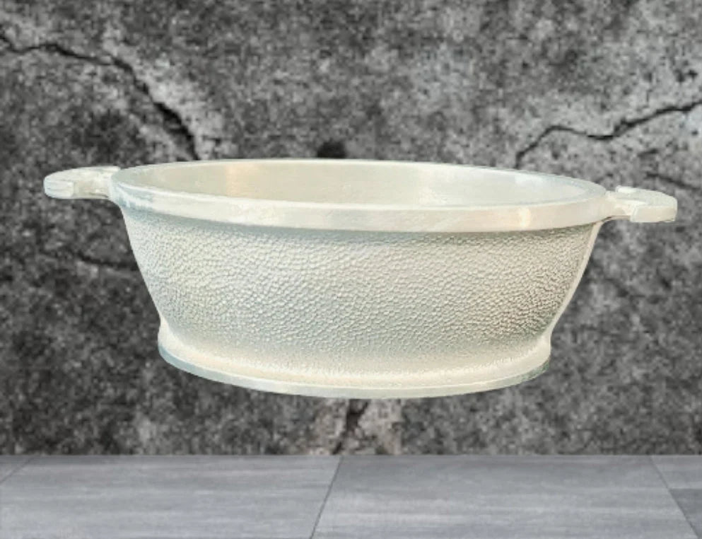 Vintage Guardian Service Cookware Hammered Round Aluminum Saucepan / Pot 7" w/o Lid Dx 2 1/2" H - Timeless Treasures Emporium1