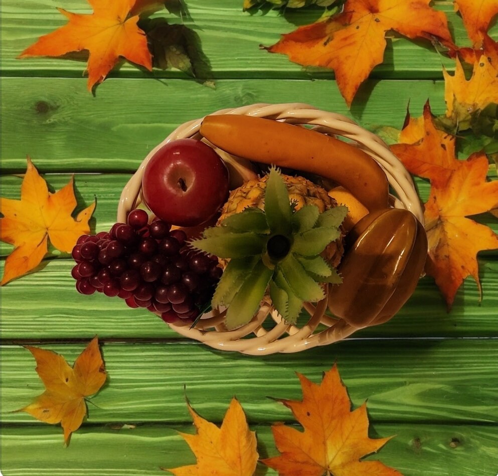 Yellow (Butter) Lattice Weave Woven Ceramic Decorative Fruit Bread Bowl Basket, 9"H x 10.75"W x 5"D Horizontal - Timeless Treasures Emporium1