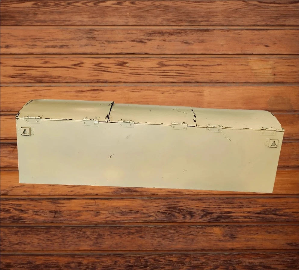 White/Cream Farmhouse 3-Door Divided Wall Storage Bin ~ 22" - Timeless Treasures Emporium1