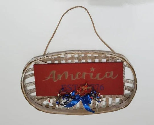 America est 1776 sign wall Art | Vintage Man Cave Sign Bar Decor | Wood Carving Rustic Wall Decor | Farmhouse Decor - Timeless Treasures Emporium1
