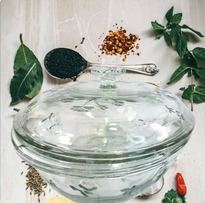 Anchor Hocking Savannah Oval Glass Casserole Dish 2 Quart 13" With Lid | Oven Safe Kitchen Decor | Housewarming Gift - Timeless Treasures Emporium1