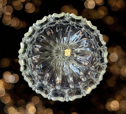 Calliope Blossom J.G. Durand French Crystal Glass Centerpiece Fruit Bowl ~ 13" - Timeless Treasures Emporium1