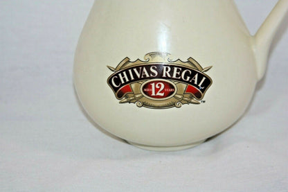 Chivas Regal Ceramic Pitcher Aged 12 Years Logo - Timeless Treasures Emporium1