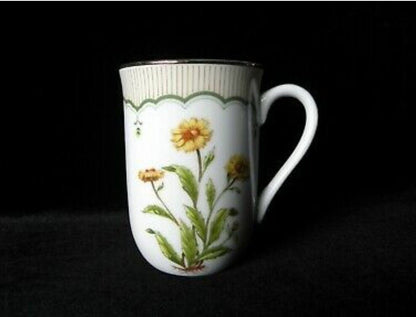 Corn Marigold Botanical 4" Cups (4) by Georges Briard Victorian Gardens - Timeless Treasures Emporium1