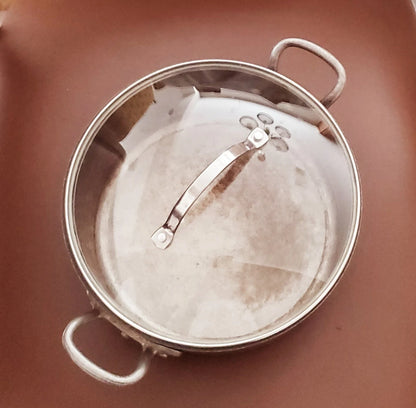 Vintage Magnalite Professional GHC 5 Qt./4.5 Liter Anodized Aluminum Stock Pot