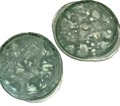 Libbey 3-Qt Orchard Fruit Green Casserole with Pie Plate with Lid - Timeless Treasures  Emporium1
