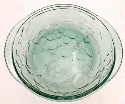 Libbey 3-Qt Orchard Fruit Green Casserole with Pie Plate with Lid - Timeless Treasures  Emporium1