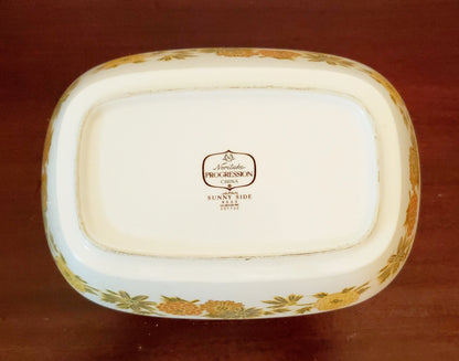 Noritake China Summerville ~ 13" Rectangular Homecoming by Progression  Casserole/Lasagna Pan ~ 9 3/4"