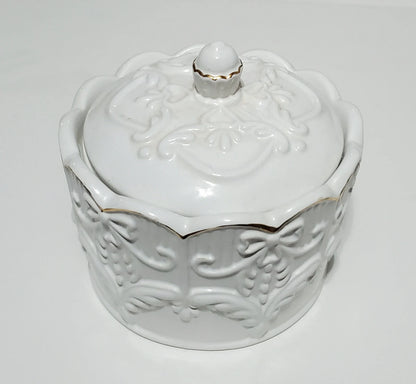 Formalities By Baum Bros Vintage Canister With Lid Multi-Purpose Dish - Timeless Treasures  Emporium1