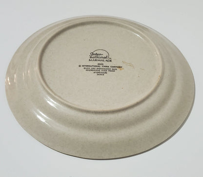 Marmalade Geese Dinner Plates International Stoneware ~ Set of 2 - Timeless Treasures  Emporium1