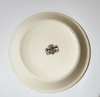 Vintage Royal China Jeannette Deep Dish Apple Pie Plate - Timeless Treasures  Emporium1