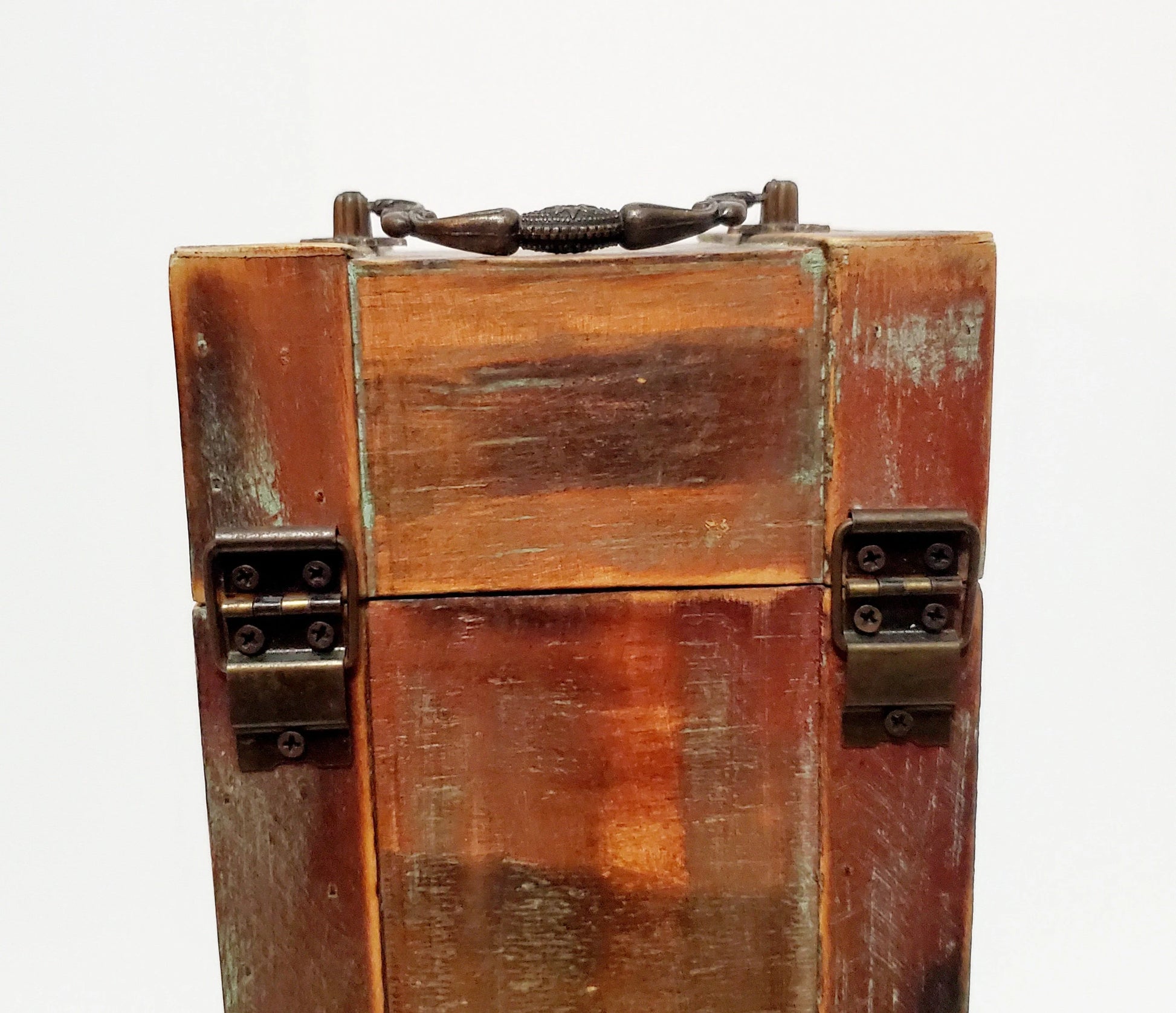 Decorative Distressed/Rustic Old World Wooden Lighthouse Treasure Chest Wine Box   - Timeless Treasures  Emporium1