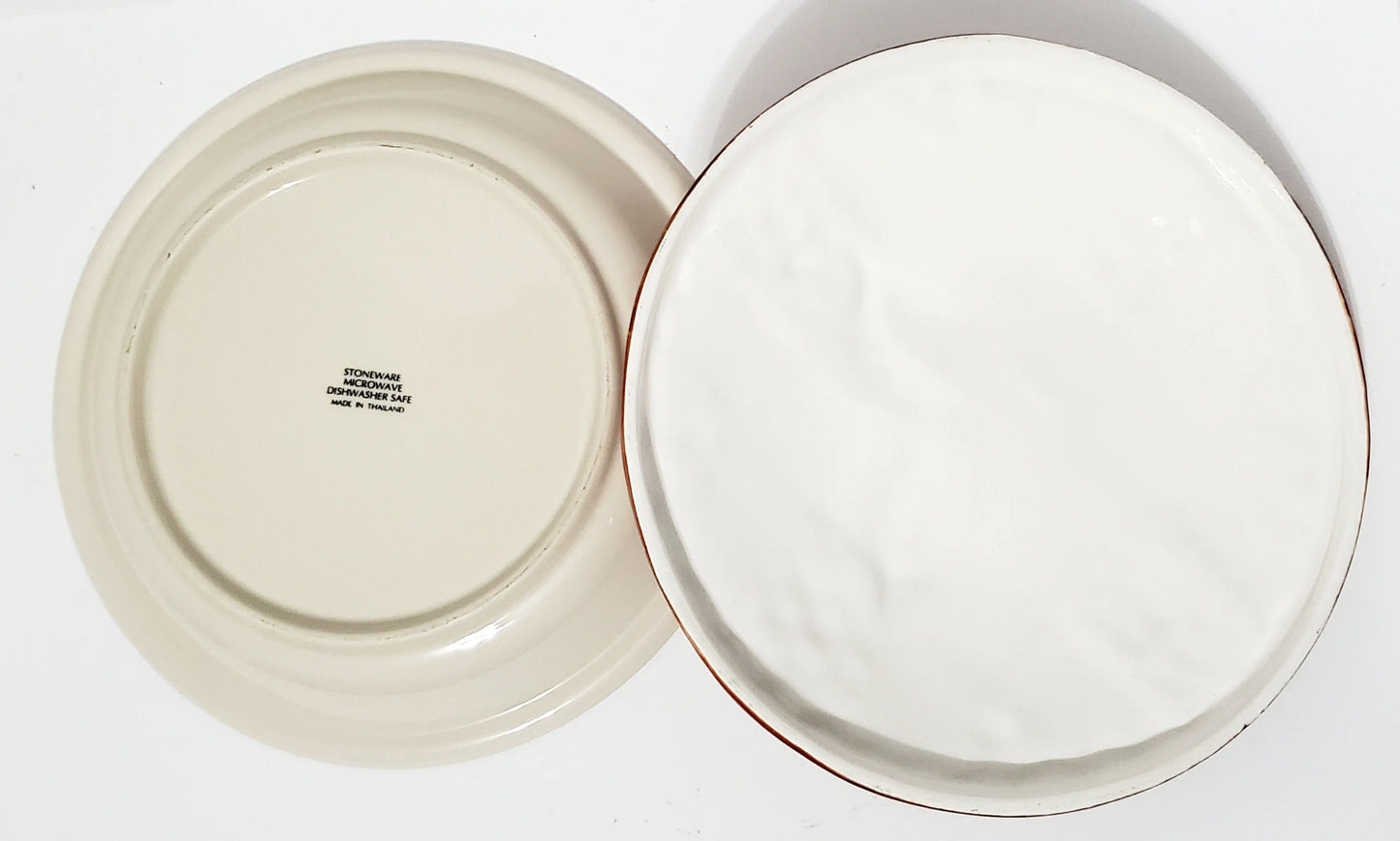 Large Vintage  Hand-painted Ceramic Cherry Pie Keeper with Lid ~ 11.5" - Timeless Treasures  Emporium1