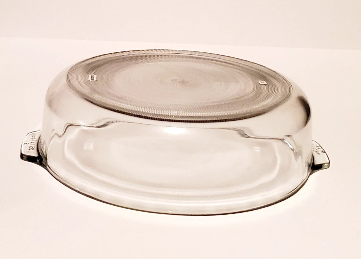 Large Libbey 3-Qt Round 3.2 QT (3L)  Clear Casserole Dish with Lid - Timeless Treasures  Emporium1