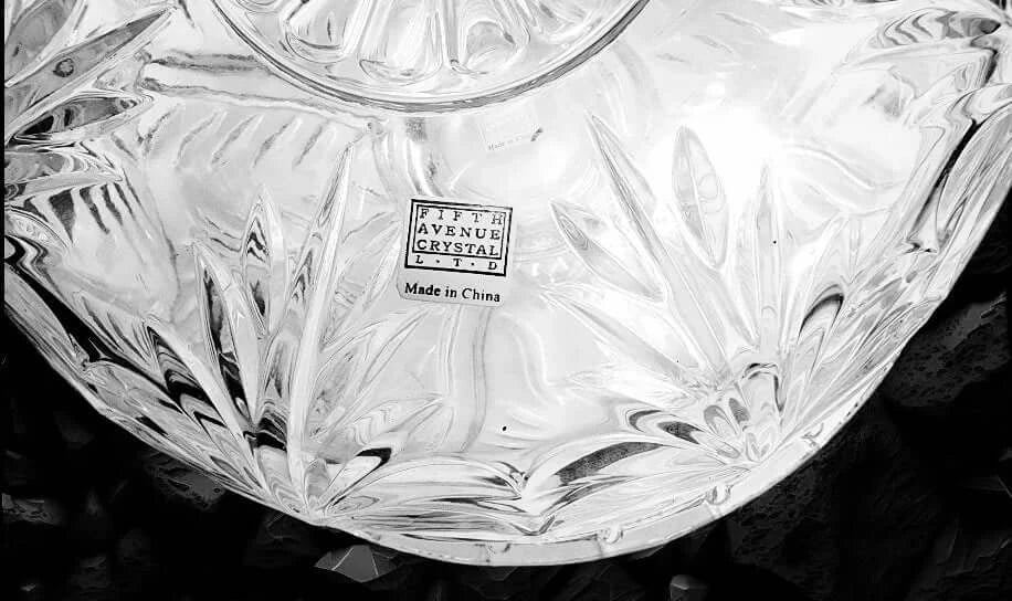 Reversible Domed Fifth Avenue Four in One Crystal Clear Wellington Plate Stand (Uses Chip & Dip Tray) Punch Bowl