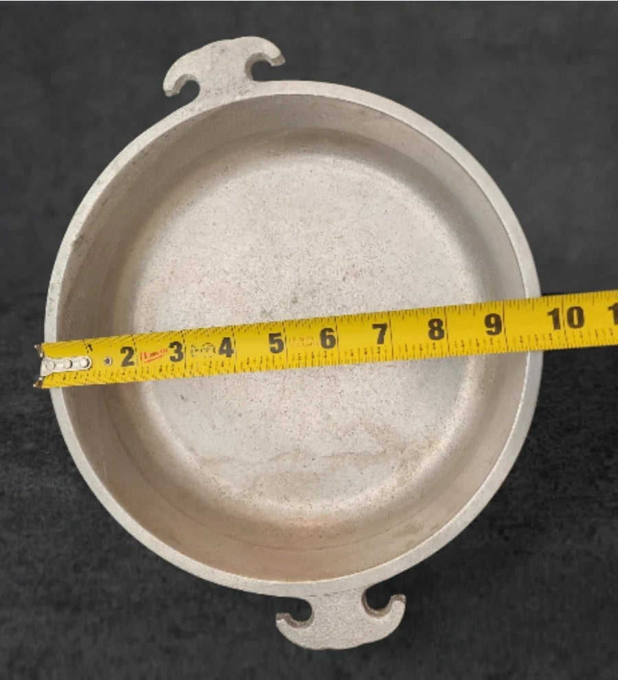 Vintage Guardian Service Cookware Hammered Round Aluminum Saucepan / Pot 10.5" w/o Lid D x 2 1/2" H - Timeless Treasures  Emporium1