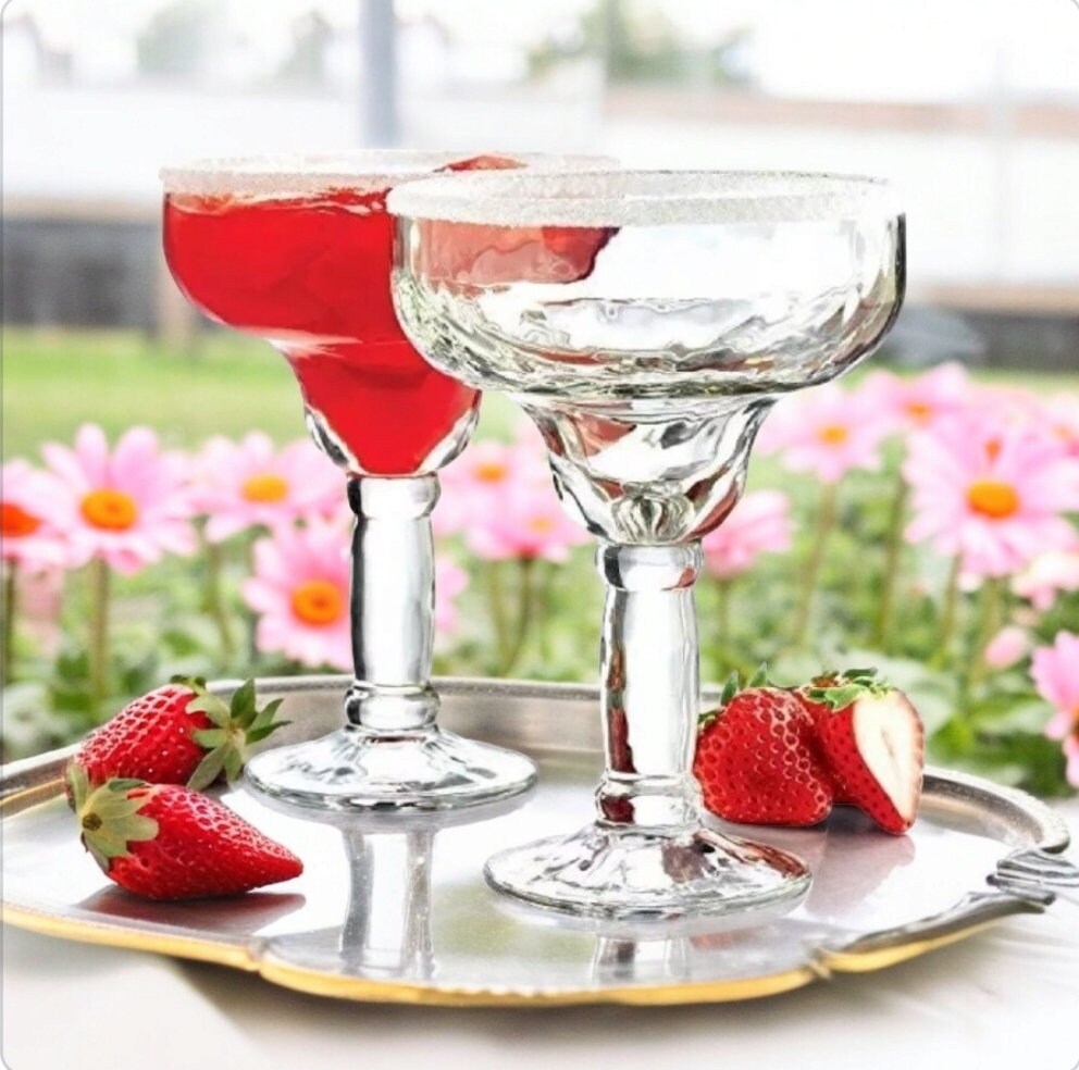 Libbey 5784 Yucatan 13.5 Ounce Margarita Glasses ~ Set Two (2) - Timeless Treasures  Emporium1