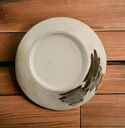 Vintage Handmade Ceramic Snowman/Wintery Popcorn Tub/Bucket - Timeless Treasures  Emporium1